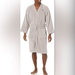 Lacoste Light Gray Bathrobe
